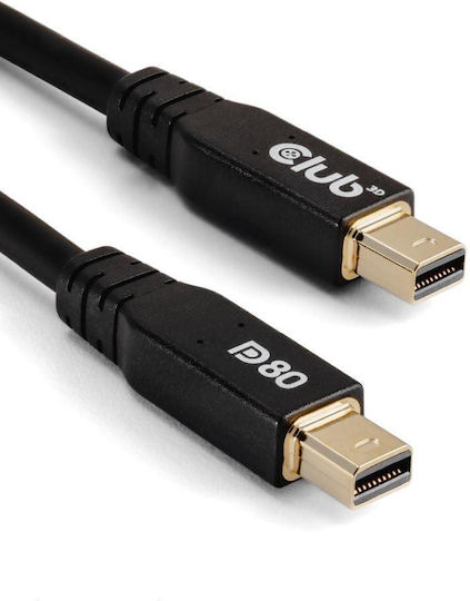 Club3D Cable mini DisplayPort male - mini DisplayPort male 1m Black (CAC-1165)