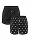 Active Core Cotton Ανδρικά Μποξεράκια Multicolor 2Pack