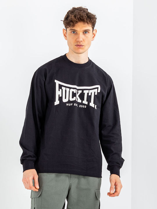 HUF Throwing Hands Тениска Black