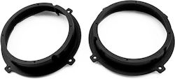 Lautsprecher-Adapterringe Code 20.568 Hyundai Accent 4 2011-2018 Vorne Hinten 165mm Lautsprecher-Adapterringe Code 20.568 Hyundai Accent 4 2011-2018 Vorne Hinten 165mm