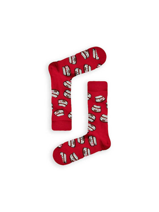 Bulldozer Socks Red