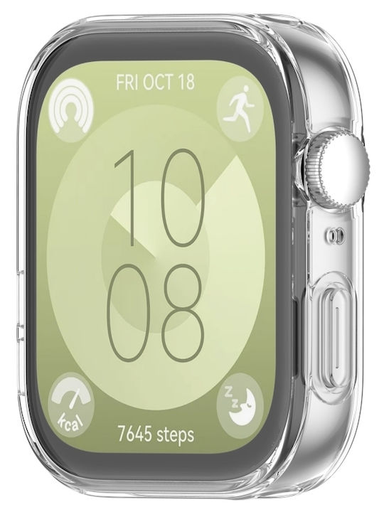 Θήκη Σιλικόνης σε Διάφανο χρώμα για Huawei Watch Fit 3