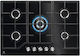 Electrolux Εστία Υγραερίου Αυτόνομη με Απορροφητήρα 74x51εκ.