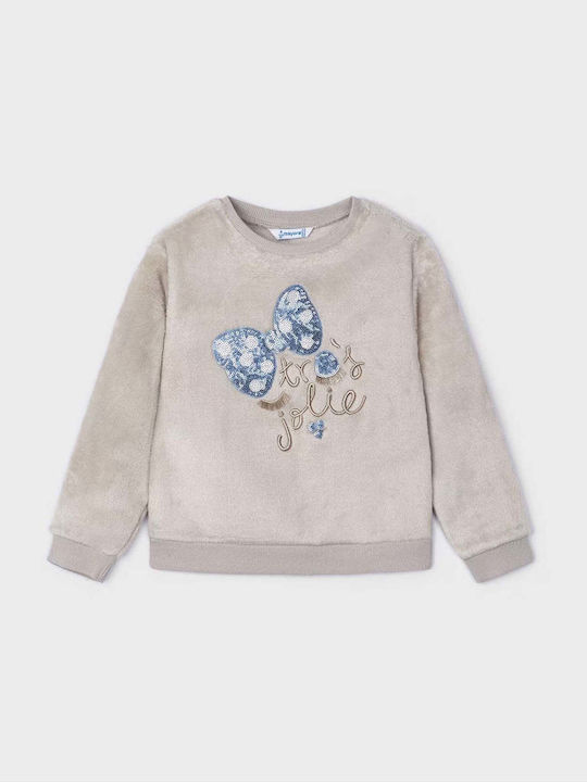 Mayoral Kids' Sweater Long Sleeve Beige