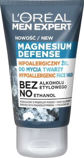 L'Oreal Paris Men Expert Magnesium Defence Gel Față 100ml