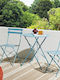 Set Sala De Mese Pentru Exterior 3 Piese Turcoaz