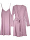 Cootaiya Summer Women's Robe with Nightdress Rotten Apple