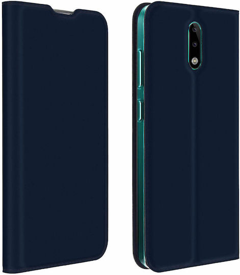 Slim Flip Wallet Case Business Series Nokia 2.3 Dark Blue