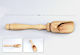 Holz-Küchenschaufel 2*11cm Giszben