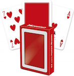 Modiano Poker Club Plain Red Back