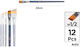 MP Professioneller Runder Synthetikpinsel Nr.1/2 PP342-04
