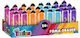 Pencil Eraser 4 Colors 65x16mm Littlies