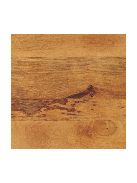 vidaXL Square Table Surface made of Solid Wood Mango 50x50x3.8cm 371651 1pcs