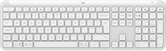 Logitech Signature Slim Kabellos Nur Tastatur Englisch US Offwhite