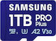 Samsung Pro Plus 2023 microSDXC 1.0TB Clasa 10 U3 V30 A2 UHS-I