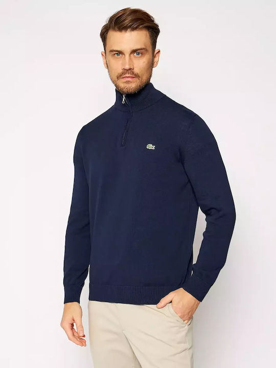 Lacoste Pulover cu mânecă lungă Blue