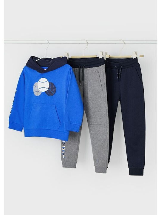 Mayoral Kids Sweatpants Blue 3pcs