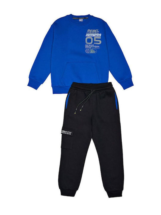 Sprint Kids Sweatpants Set Blue