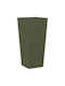 vidaXL Planter Box 35x75cm Olive, Green 851086