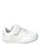 Παιδικά Sneakers με Σκρατς Λευκά