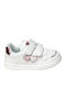 Παιδικά Sneakers με Σκρατς Λευκά