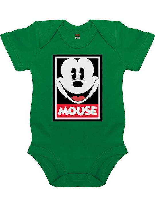 Koupakoupa Mickey Mouse Short-Sleeved Green