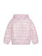 Παιδικό Αθλητικό Μπουφάν με Κουκούλα Pink Foam Positive Quilting