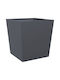 vidaXL Planter Box 50x50cm Charcoal 851070