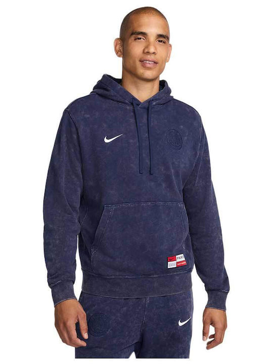Paris Saint-germain Sweatshirt mit Kapuze Marineblau