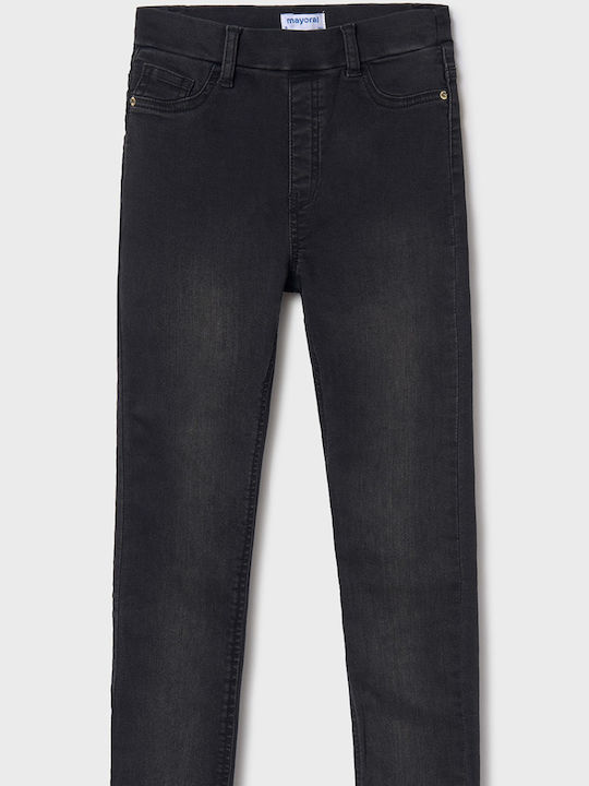 Mayoral Basic Kids' Jeans Trousers Black