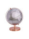Beliani World Globe with Diameter 20cm and Height 28cm