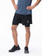 Sportliche Herrenshorts Schwarz