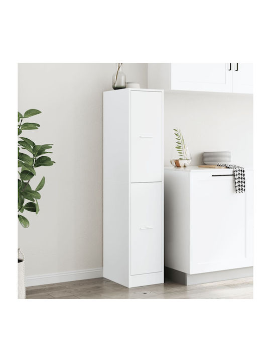 Schublade Büro White 30x41x144.5cm