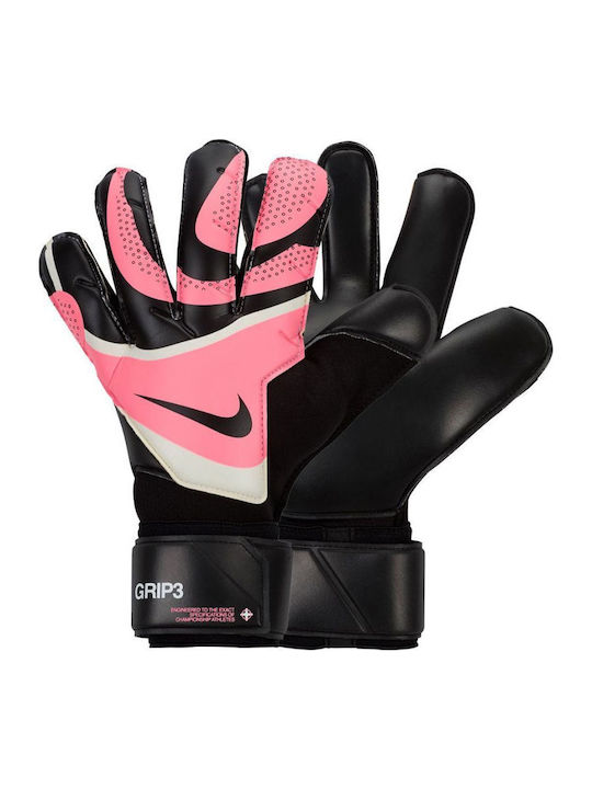 Nike Grip 3 Голмански ръкавици за Възрастни Розов