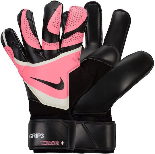 Nike Grip 3 Adults Goalkeeper Gloves Pink