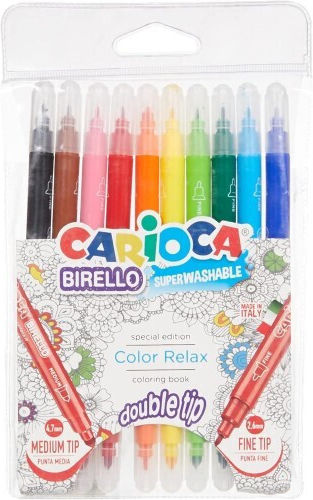 Флумастери за рисуване Carioca Birrelo 10 бр. C41428