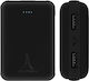 Akashi ALTPB10COMPBL Power Bank 10000mAh 18W с 2 USB-A порта и USB-C порт Черен