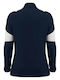 Γυναικεία Αθλητική Μπλούζα Μακρυμάνικη Navy Blue/white
