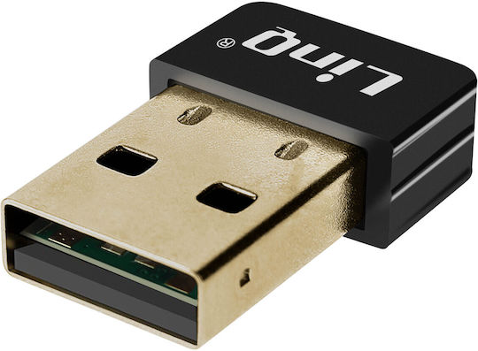 LinQ UW150M Αντάπτορας Δικτύου USB με Ασύρματη Σύνδεση Wi-Fi 150Mbps