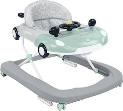 Kikka Boo Baby Walker with Music for 6+ Months Green