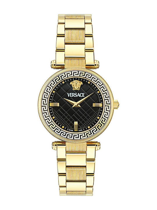 Versace Reve Women's Watch with Gold Metal Bracelet