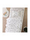 Borea Rocking Horse Baby Sheets Set Crib Cotton Mint Green Turquoise 120x160cm 2pcs