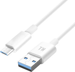 Avizar DATA-VRAK-15M-A2M Reguläres Micro-USB-Kabel USB 2.0 Länge 1,5 m Weiß