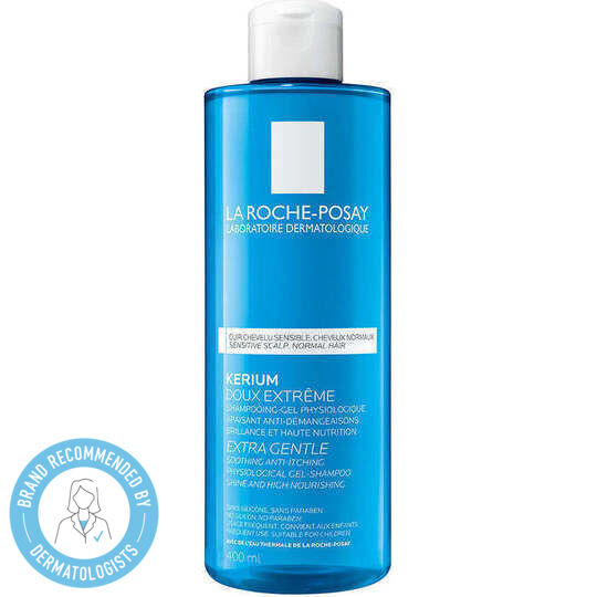 La Roche Posay Kerium Extra Gentle Σαμπουάν για Ευαίσθητο Τριχωτό κατά της Πιτυρίδας για Κανονικά Μαλλιά 400ml