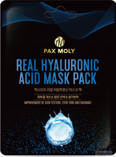 Pax Moly Real Hyaluronic Acid Mask Pack Интензивно хидратираща маска с хиалуронова киселина 25ml