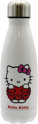 Hello Kitty Ανοξείδωτο Παγούρι Θερμός 550ml Λευκό