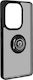 Ring Back Cover Μαύρο (Redmi Note 13 Pro 4G / Poco M6 Pro 4G)