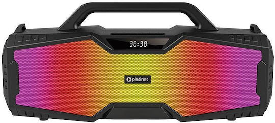 Platinet Boombox Future Ηχείο Bluetooth 16W με Ραδιόφωνο Μαύρο