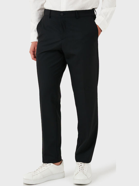 Boss Trousers in Slim Fit Black