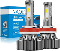 Lampen Auto H9 / H1 / H3 / H4 / H11 / H8 / HB4-9006 / H10 Canbus LED Kaltes Weiß 50W 2Stück